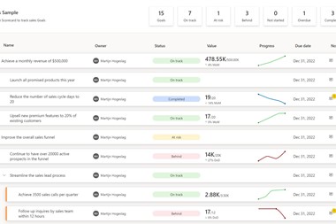Victa - Power BI Goals