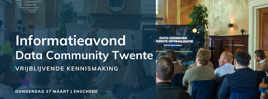Informatieavond Data Community Twente