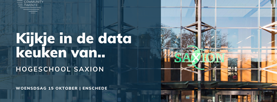 KIjkje in de data keuken van .. Saxion